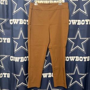 IMNYC by Isaac Mizrahi brown dress pants NWOT. Size XL